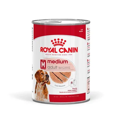 Royal Canin Medium Adult Loaf 410 g för hundar