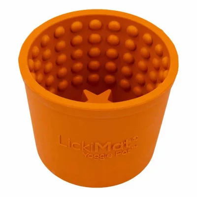 LickiMat Yoggie Slow Feeder-Skål Rosa